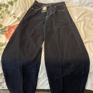 Fashion Nova high waist trouser flare jeans